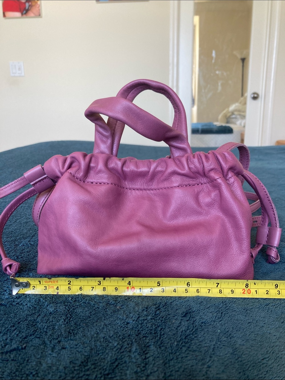 Madewell The Piazza Mini Crossbody Bag Rich mauve